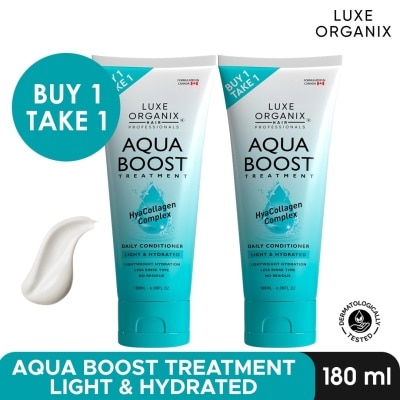 LUXE ORGANIX Aqua Boost Hair Treatment Aqua Boost Light Hyrdated 180ml