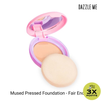 DAZZLE ME Muse Pressed Foundation 01 Fair Enough 6g