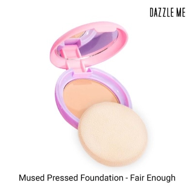 DAZZLE ME Muse Pressed Foundation 01 Fair Enough 6g