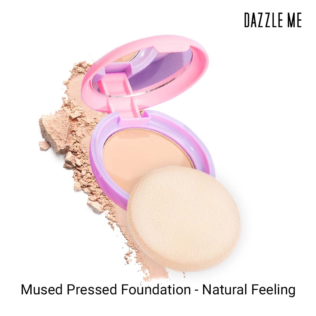 Muse Presse Foundation 02 Natural Feeling  6g