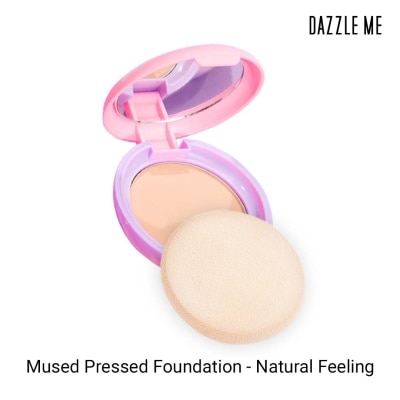 DAZZLE ME Muse Presse Foundation 02 Natural Feeling  6g