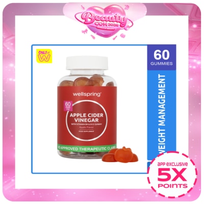 WELLSPRING - WELLSPRING Apple Cider Vinegar Gummies for Detox and Immunity 60 Gummies