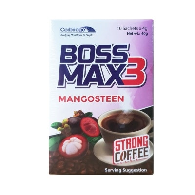 BOSSMAX3 Boss Max 3 Mangosteen Xanthone Coffee Strong - 4g 1s