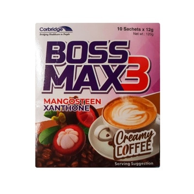 BOSSMAX3 Boss Max 3 Mangosteen Xanthone Coffee Creamy - 12g 1s