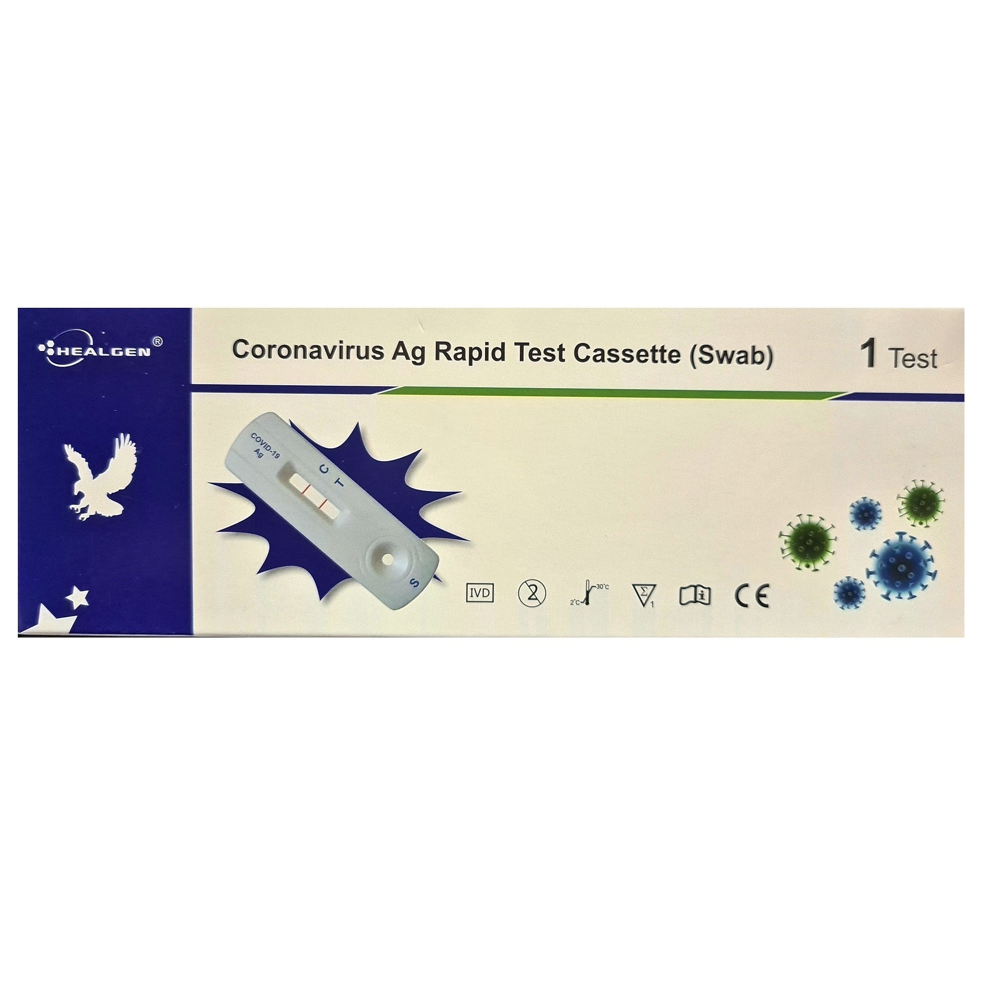 Coronavirus Nasal Antigen Rapid Test Cassette (1 Test Kit)