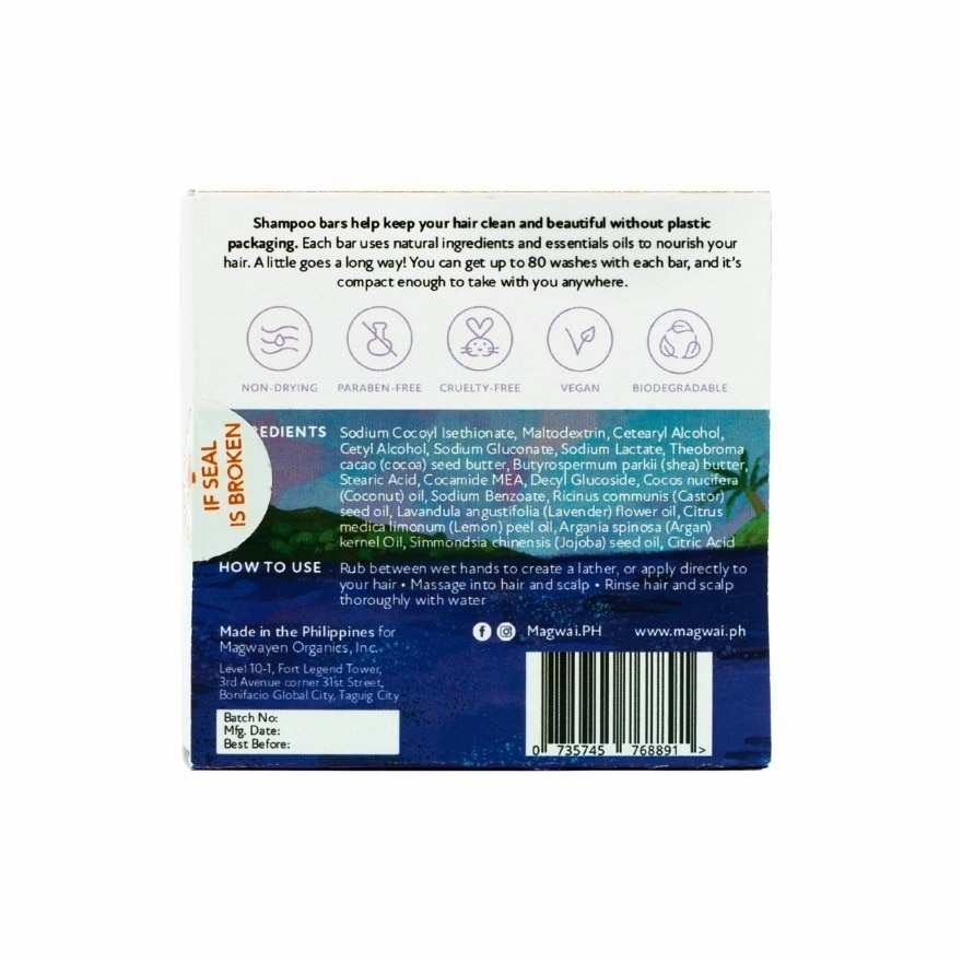 MAGWAI Soft And Silky Shampoo Bar 65g