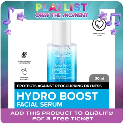 NEUTROGENA - Neutrogena Hydro Boost Hyaluronic Acid Serum 30ml - Face Serum w/ HA + Vit B5, for All Skin Types