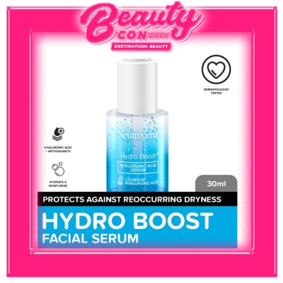 NEUTROGENA Neutrogena Hydro Boost Hyaluronic Acid Serum 30ml - Face Serum w/ HA + Vit B5, for All Skin Types