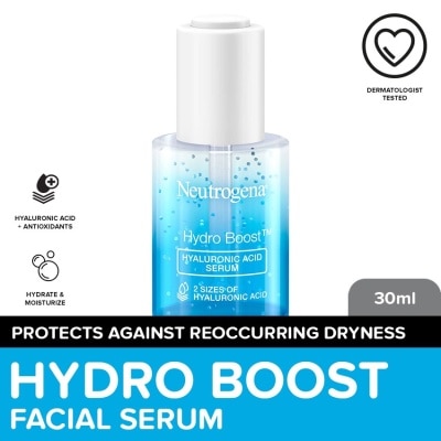 NEUTROGENA Neutrogena Hydro Boost Hyaluronic Acid Serum 30ml - Face Serum w/ HA + Vit B5, for All Skin Types