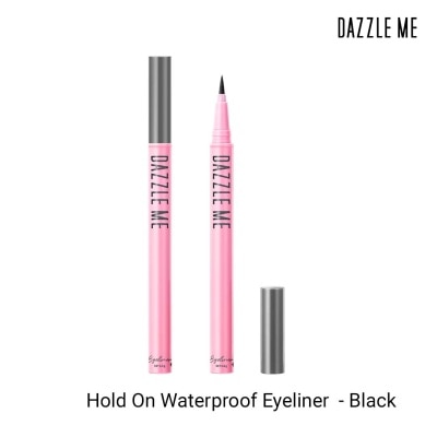 DAZZLE ME Hold On Waterproof Eyeliner 01 Black 0.8g