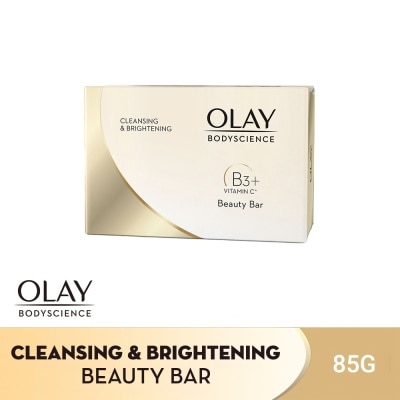 OLAY Bodyscience Cleansing & Brightening Beauty Bar Soap 85g