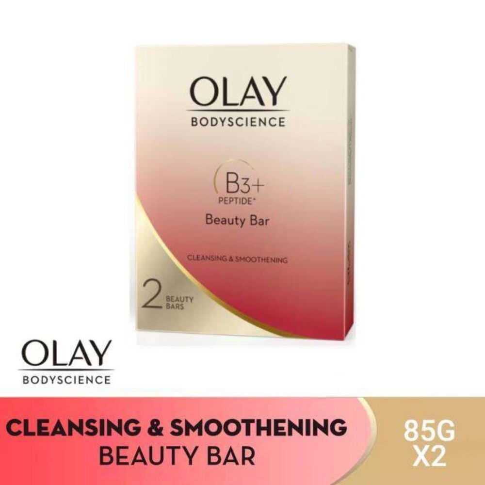 Bodyscience Cleansing & Smoothening Beauty Bar Soap 85g Duo