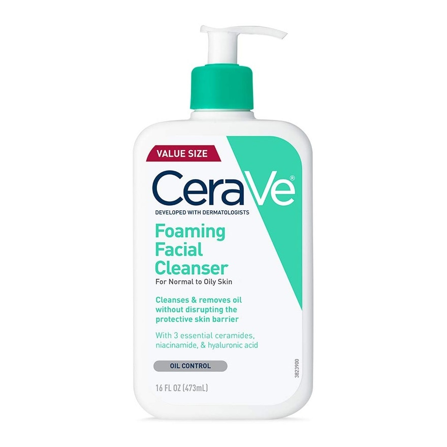 CERAVE Foaming Facial Cleanser - 473ml