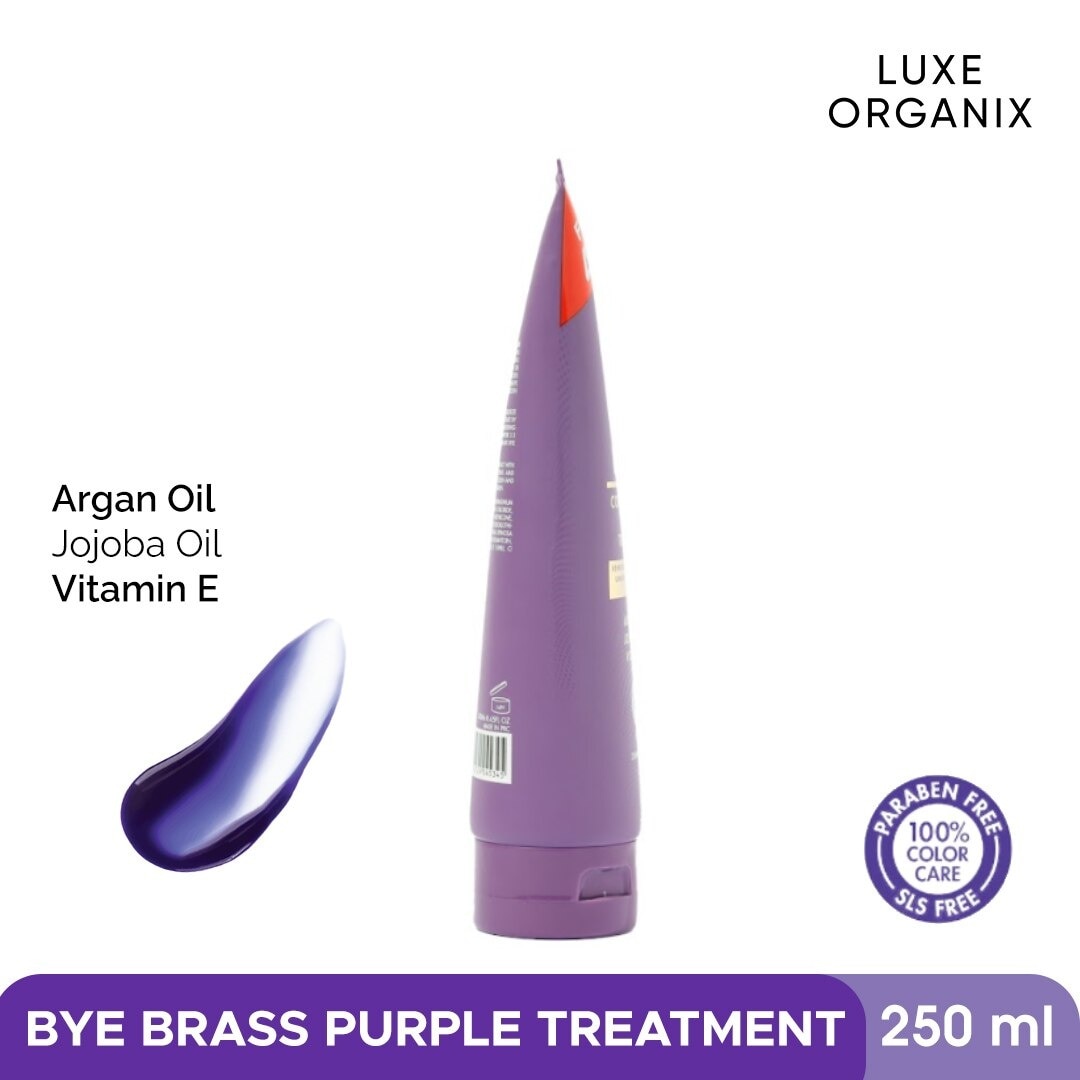 Luxe Organix Bye Brass Purple Conditioner 250ml