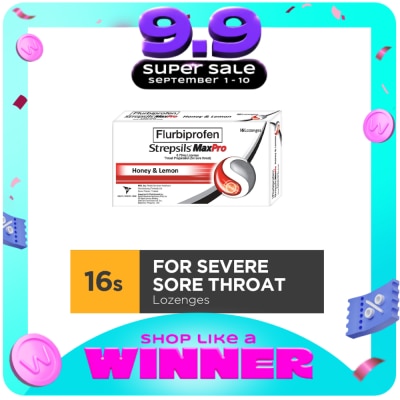 STREPSILS - Max Pro Blister Pack 16s image