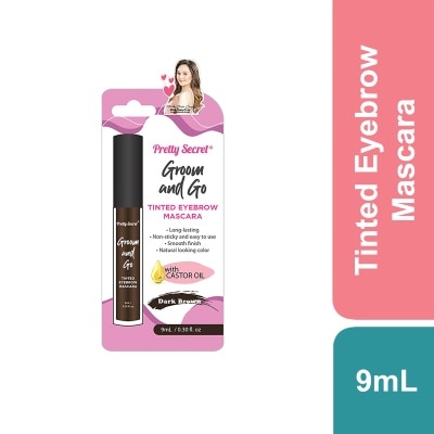 PRETTY SECRET Tinted Eyebrow Mascara 9ML- Dark Brown