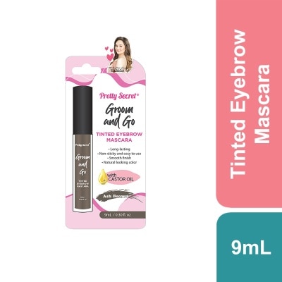 PRETTY SECRET Tinted Eyebrow Mascara 9ML- Ash Brown