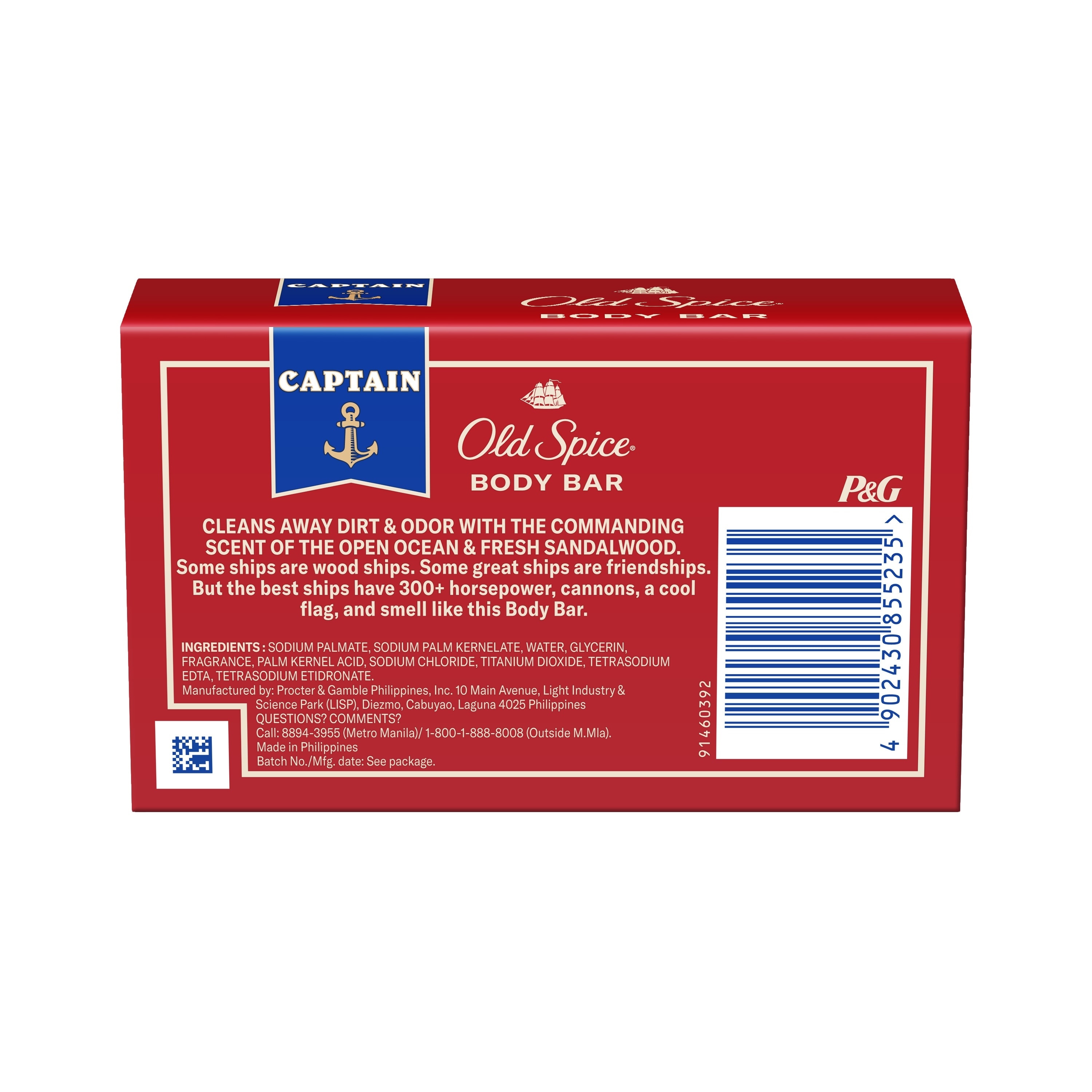 Captain Body Bar Soap 143g