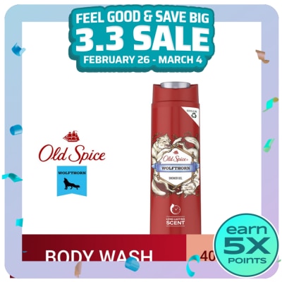 OLD SPICE OLD SPICE Wolfthorn Shower Gel Bodywash 400ml