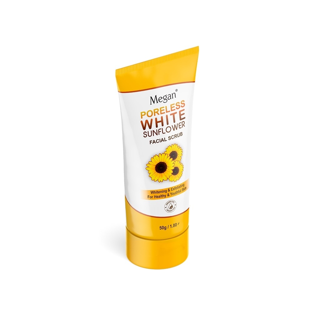 Poreless White Sunflower Facial Scrub 50G