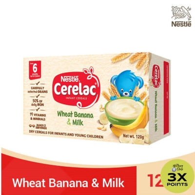 CERELAC Wheat Banana and Milk 120g