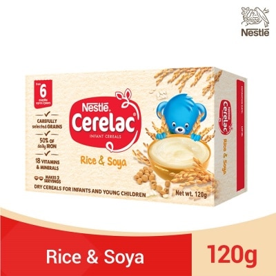 CERELAC Rice and Soya 120g