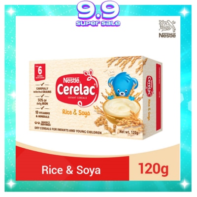 CERELAC Rice and Soya 120g