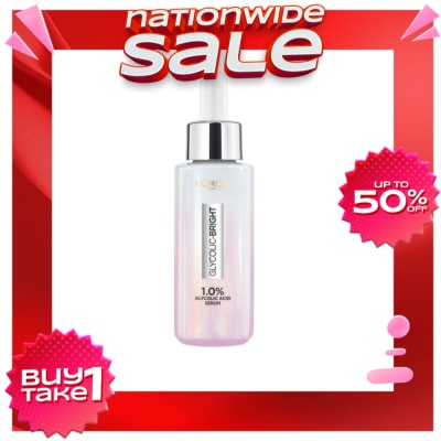 LOREAL Glycolic Bright Instant Glowing Face Serum 30ml