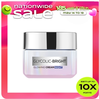 LOREAL - Glycolic Bright Glowing Night Cream 50ml