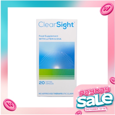 CLEARSIGHT CLEARSIGHT Food Supplement With Lutein & DHA Sold Per Pieces image