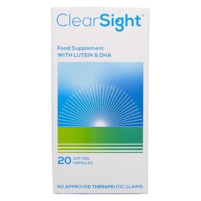 CLEARSIGHT Food Supplement With Lutein & DHA 1 Softgel Capsules