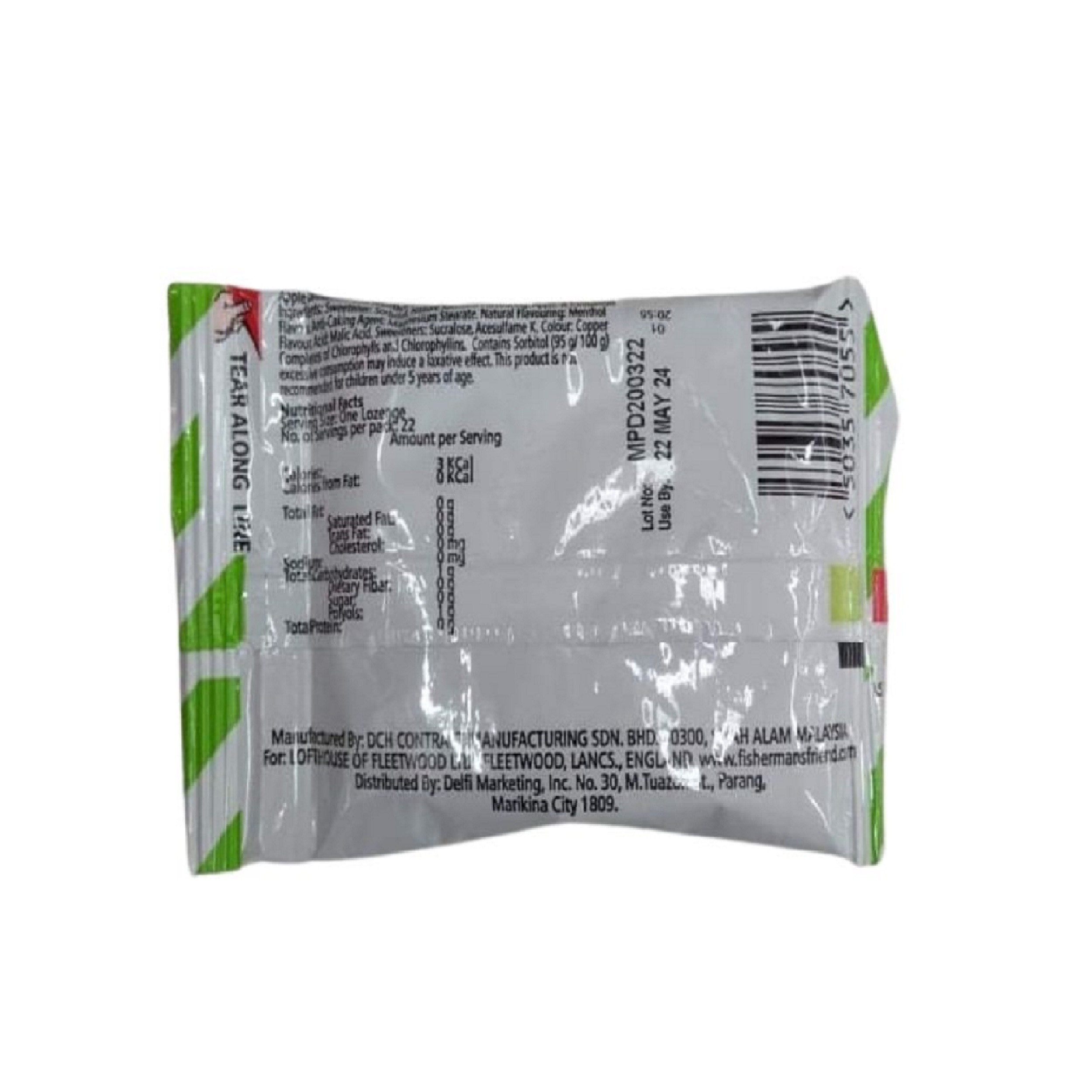 Apple Cinnamon Menthol Flavour Lozenges 25g