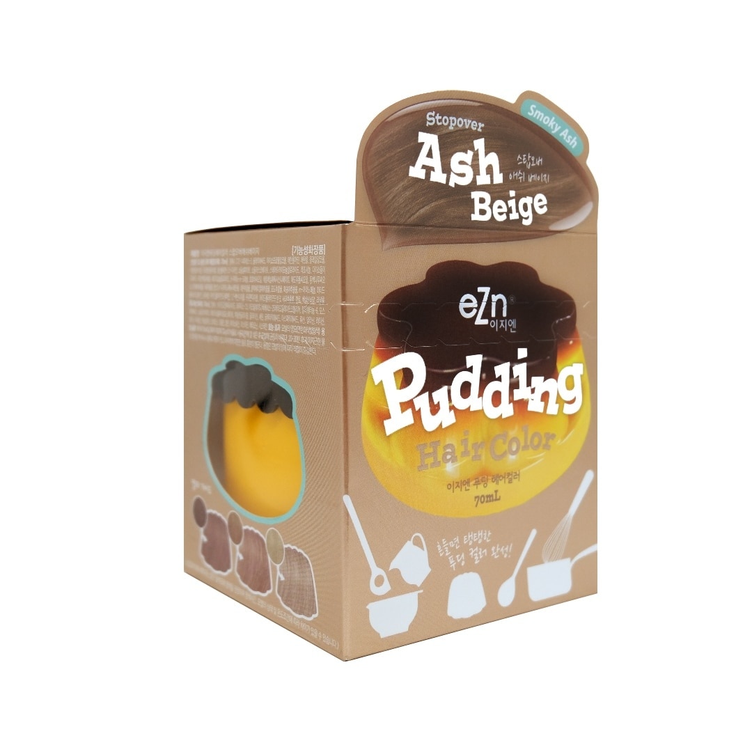 Pudding Hair Color Stopover Ash Beige 70ML