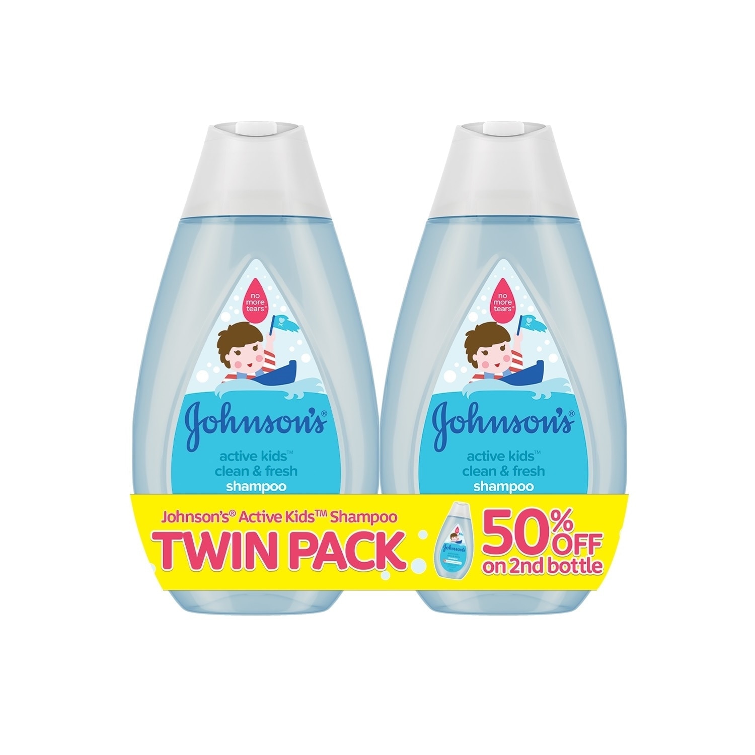 Active Kids Clean & Fresh Shampoo 200ml Buy 1 Get 2nd at 50% OFF