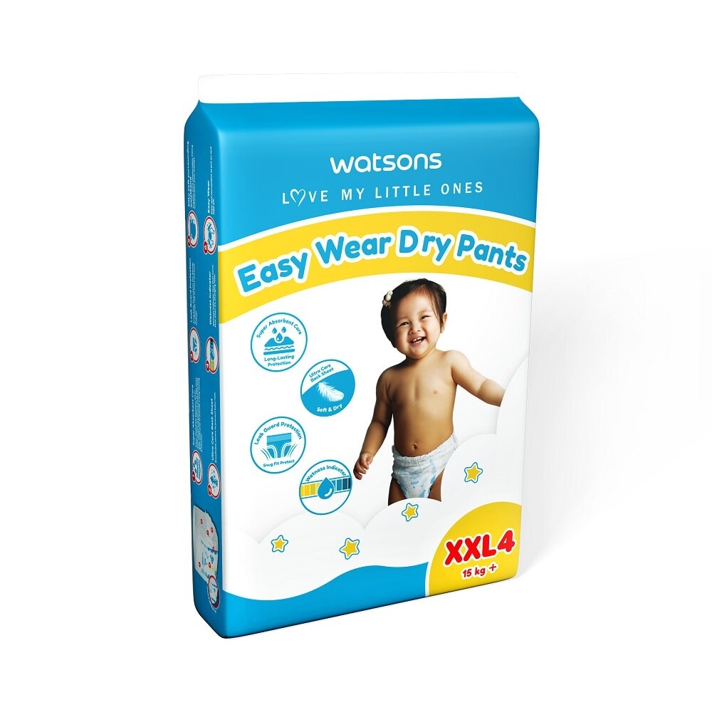 WATSONS Baby Diaper Pants Double Extra Large 4s