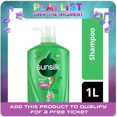 SUNSILK - Shampoo Green Strong & Long 1L
