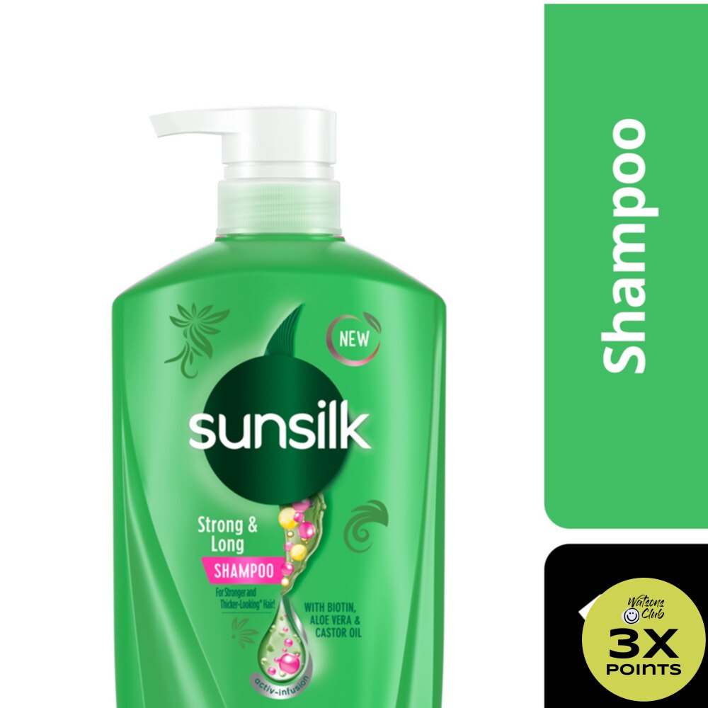 Shampoo Green Strong & Long 1L