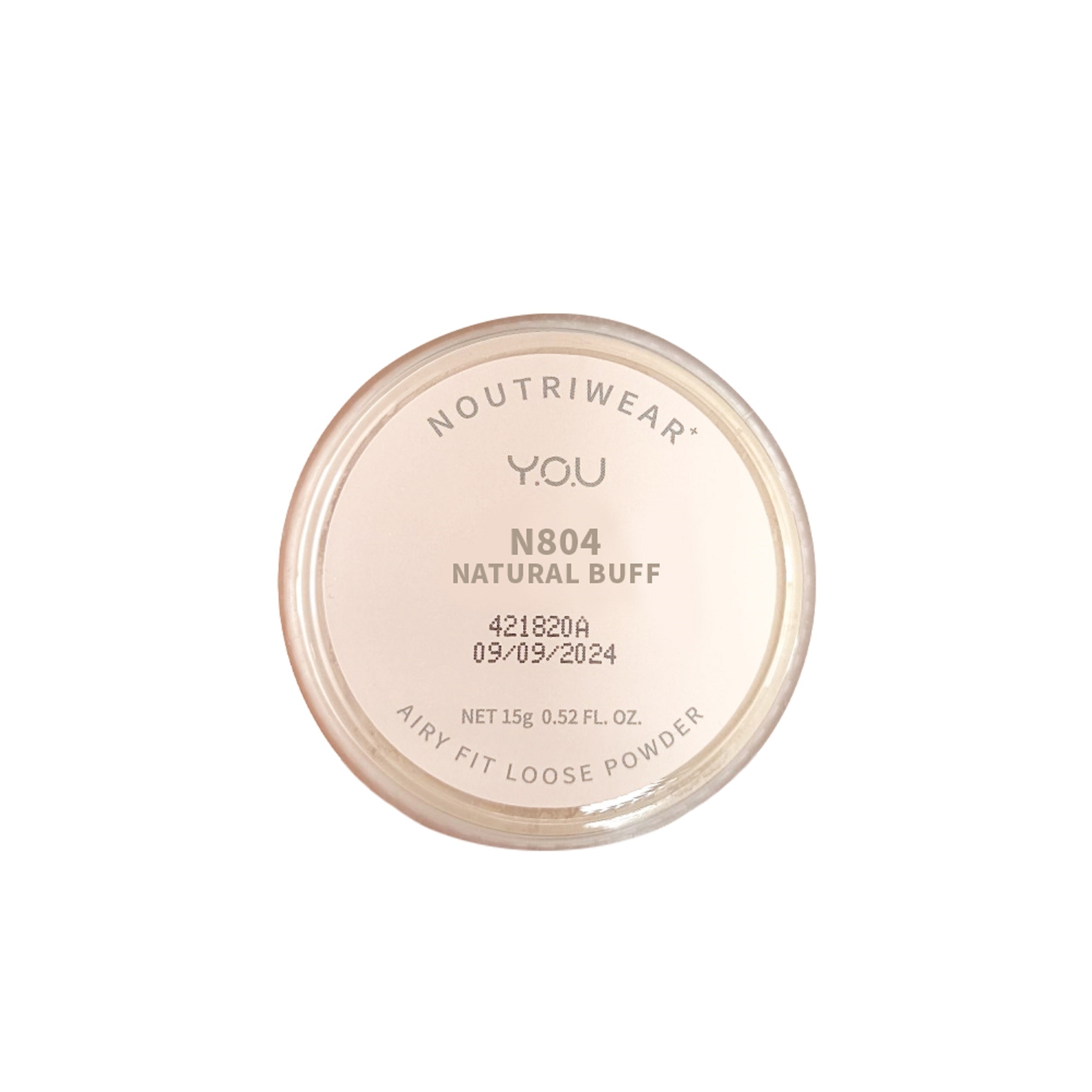 Noutriwear Airy Fit Loose Powder Natural Buff 15g