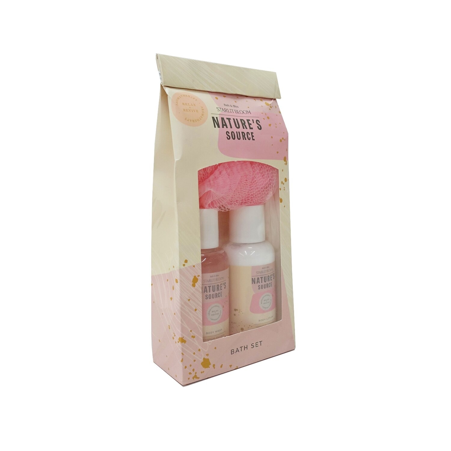 BATH AND BLISS Starlit Bloom Nature's Source  Bath Set