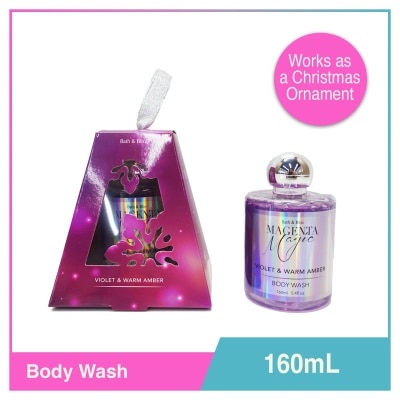 BATH AND BLISS BATH AND BLISS Magenta Magic Violet and Warm Amber Body Wash 160ml