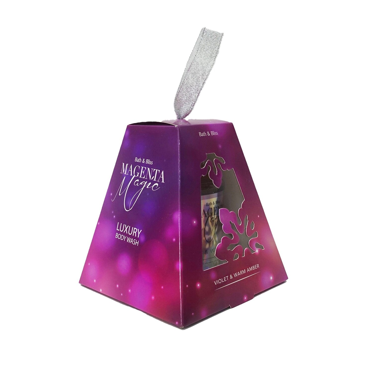 BATH AND BLISS Magenta Magic Violet and Warm Amber Body Wash 160ml