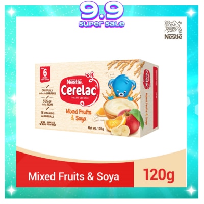 CERELAC Mixed Fruits & Soya Infant Cereal 120g