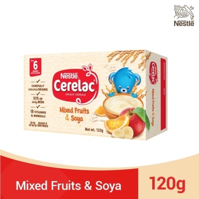 CERELAC Mixed Fruits & Soya Infant Cereal 120g