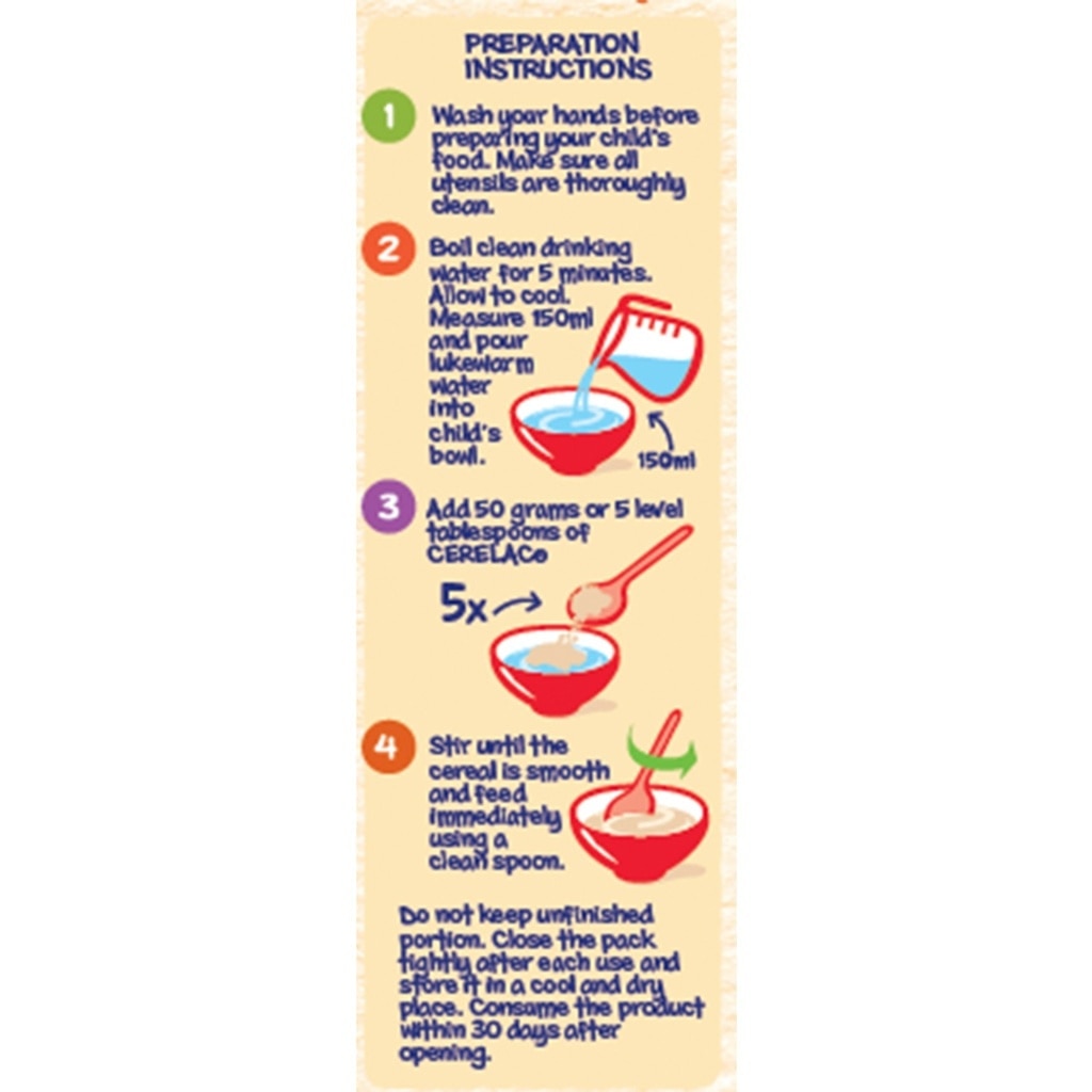 Mixed Fruits & Soya Infant Cereal 250g