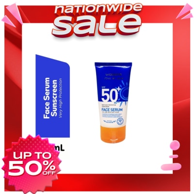 WATSONS WATSONS Very High Protection Sunscreen Face Serum SPF50+ 50ml