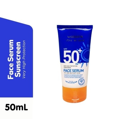 WATSONS WATSONS Very High Protection Sunscreen Face Serum SPF50+ 50ml