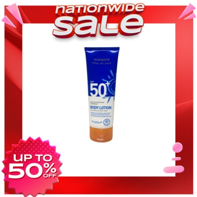 WATSONS WATSONS Very High Protection Sunscreen Body Lotion SPF 50+ 100ml
