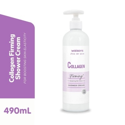 WATSONS - Love My Skin Collagen Firming Shower Cream 490ml