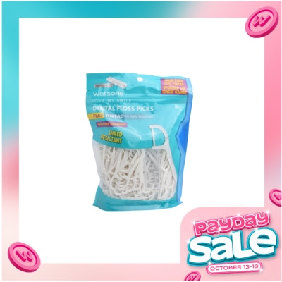 WATSONS Love My Smile Dental Floss Picks Flat Thread 300s image