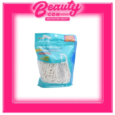 WATSONS Love My Smile Dental Floss Picks Flat Thread 300s